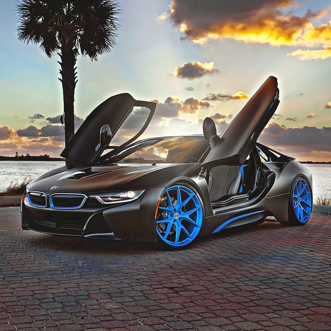 BMW i8 stance