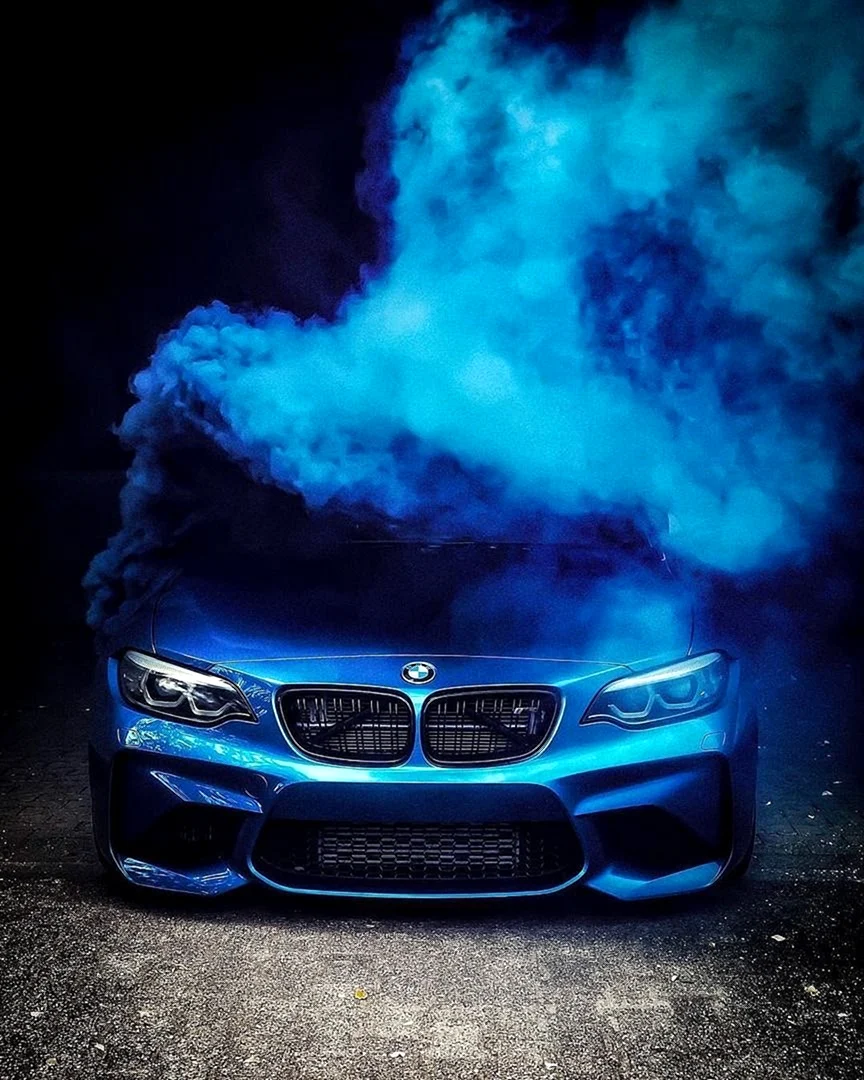 BMW m5 неон