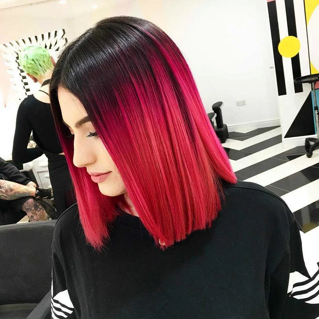 Окрашивание Ombre Hair Color