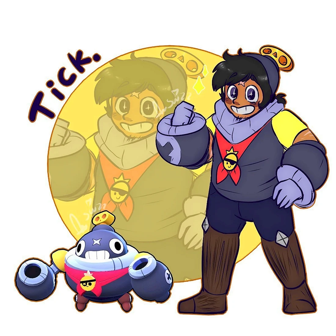 Brawl Stars генерал Гавс арт