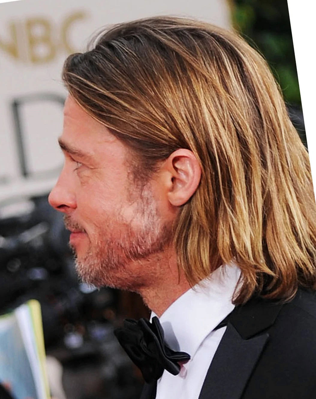 Брэд Питт Brad Pitt длинные волосы