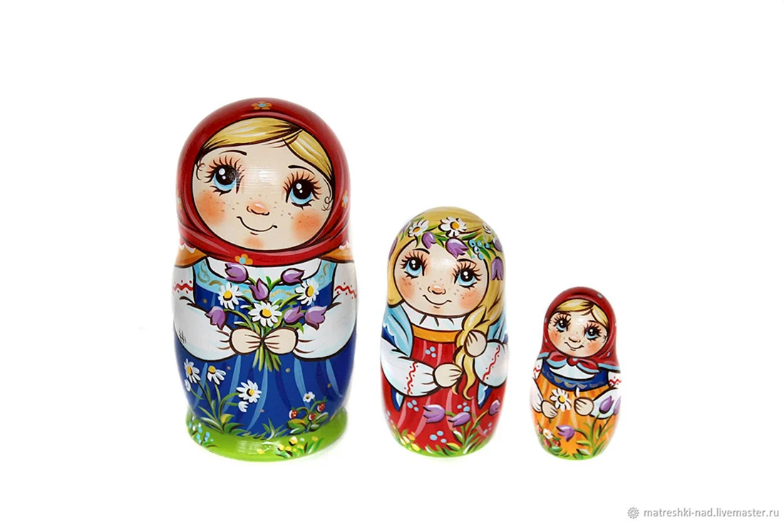 Четырехсоставная Матрешка Стребелева