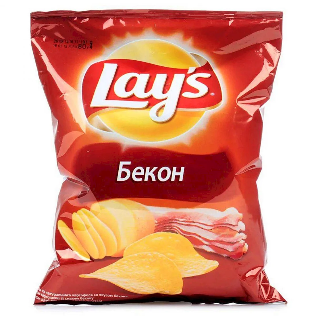 Чипсы Лейс бекон 150гр