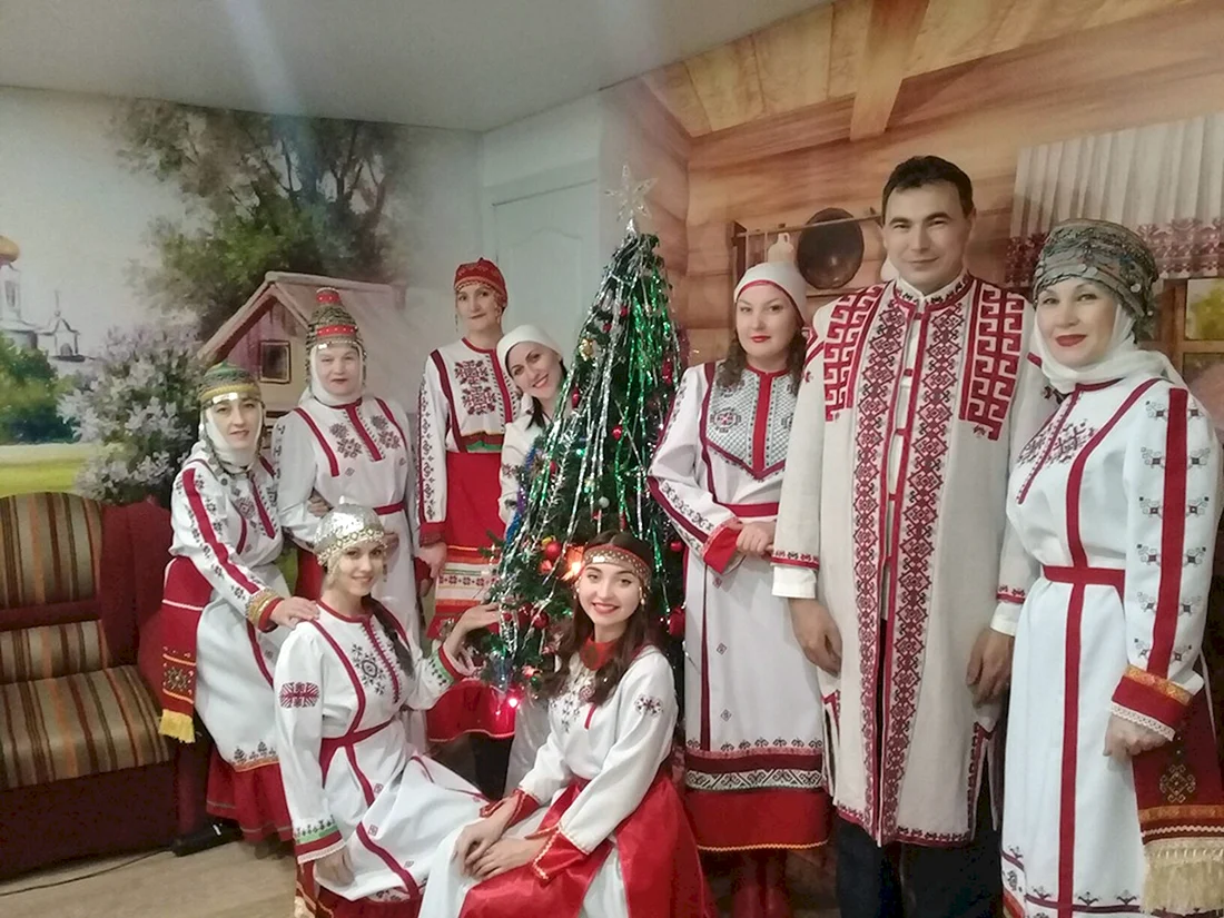 Чуваши семья
