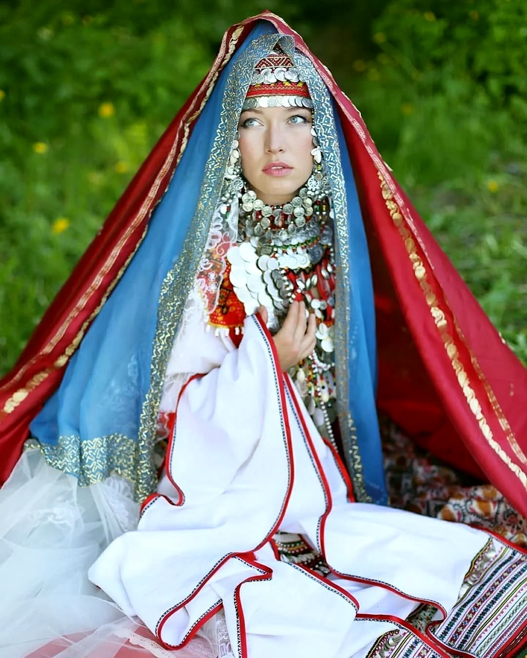 Чувашский свадебный наряд