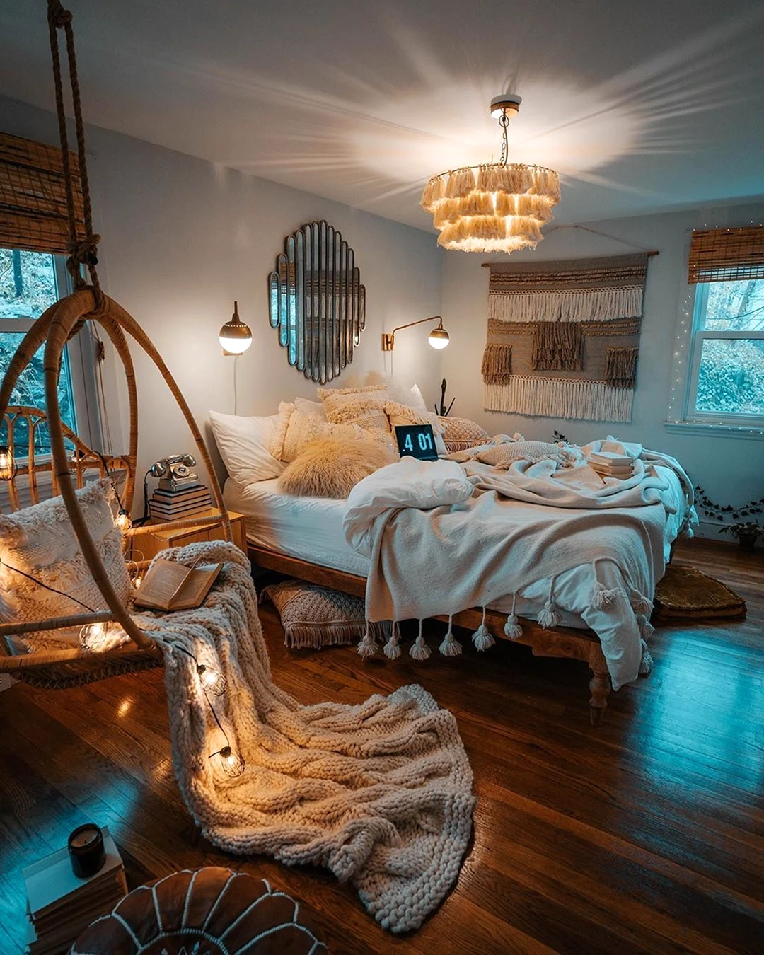 Cozy Bedroom Decor ideas Boho комната