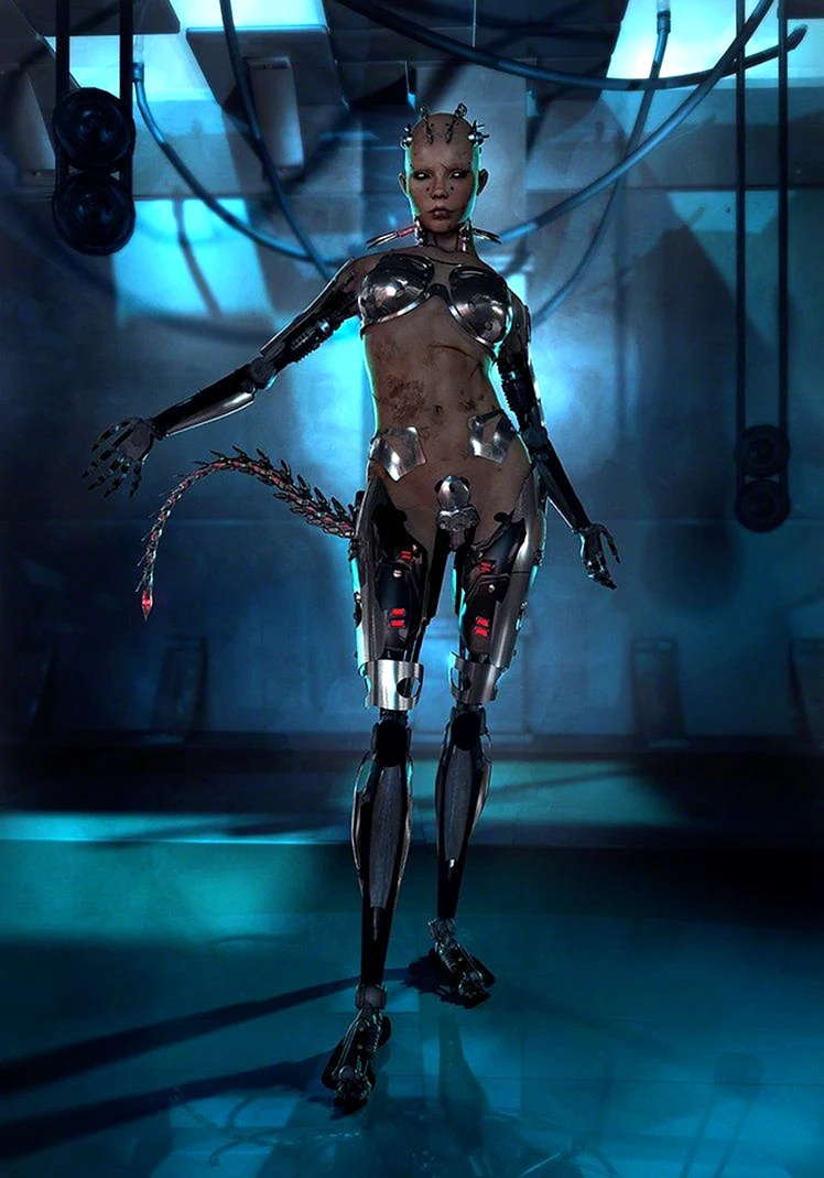 Cyberpunk 2077 киборги