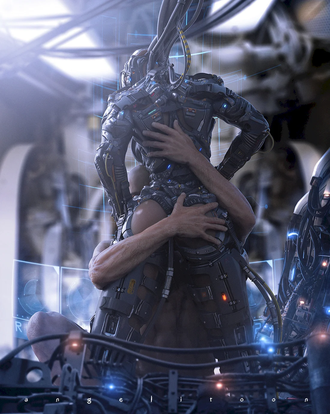 Cyberpunk 2077 киборги