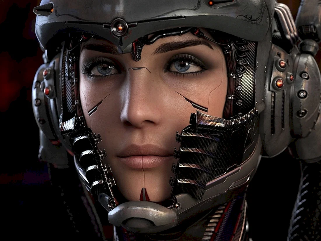 Cyberpunk 2077 шлем
