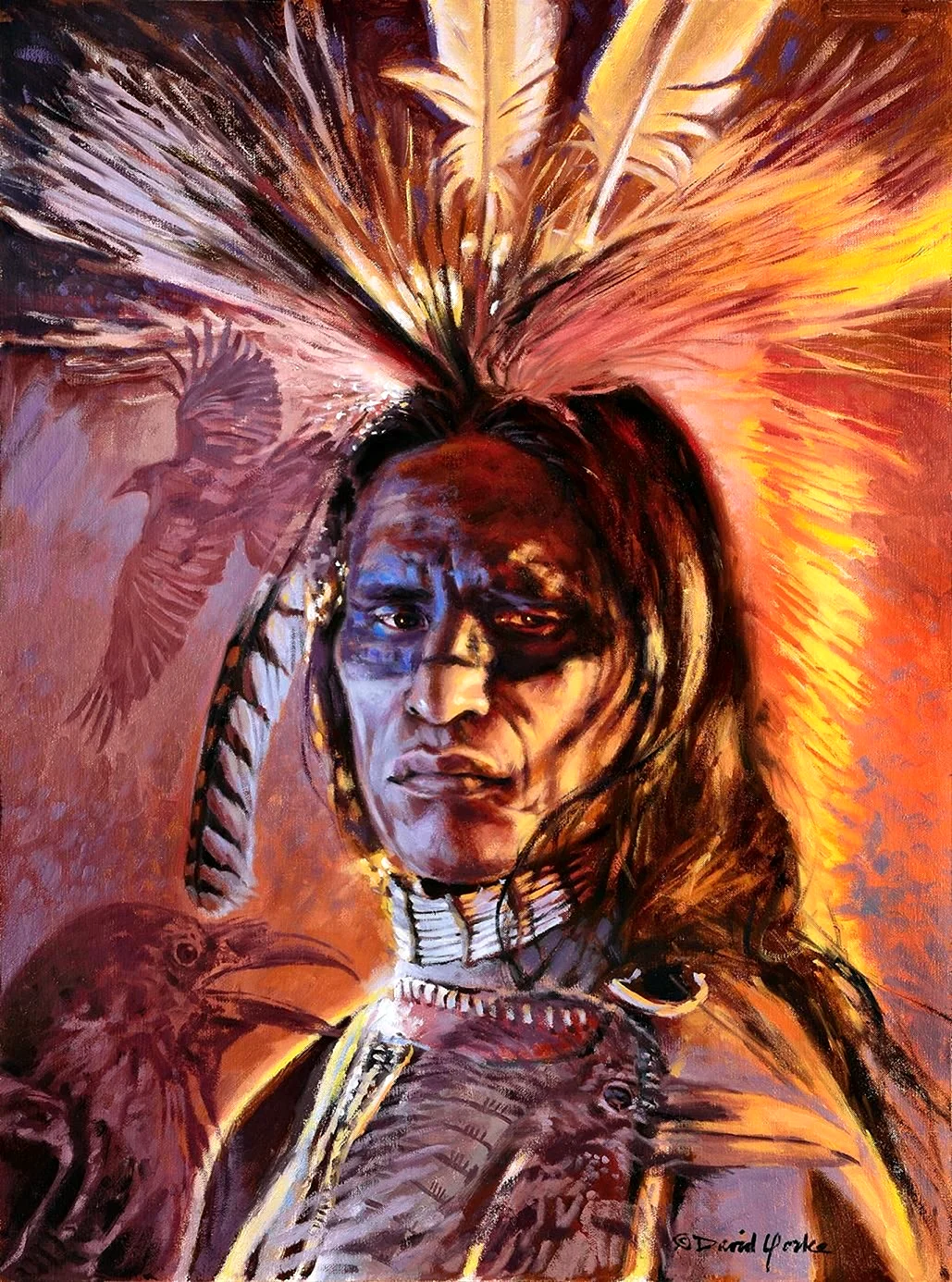 David Yorke художник индейцы