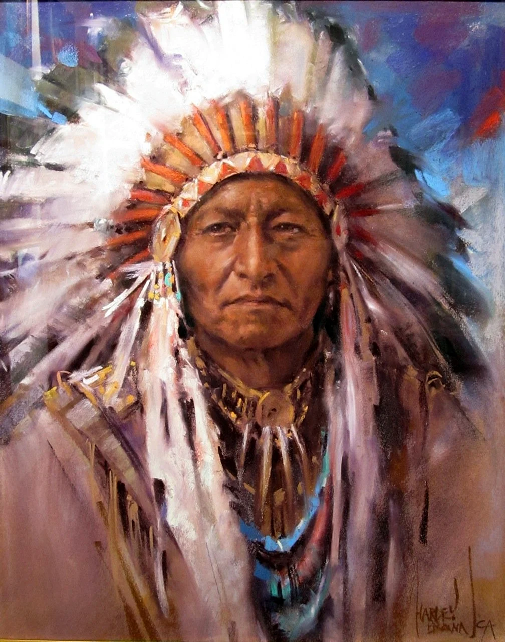 David Yorke художник индейцы