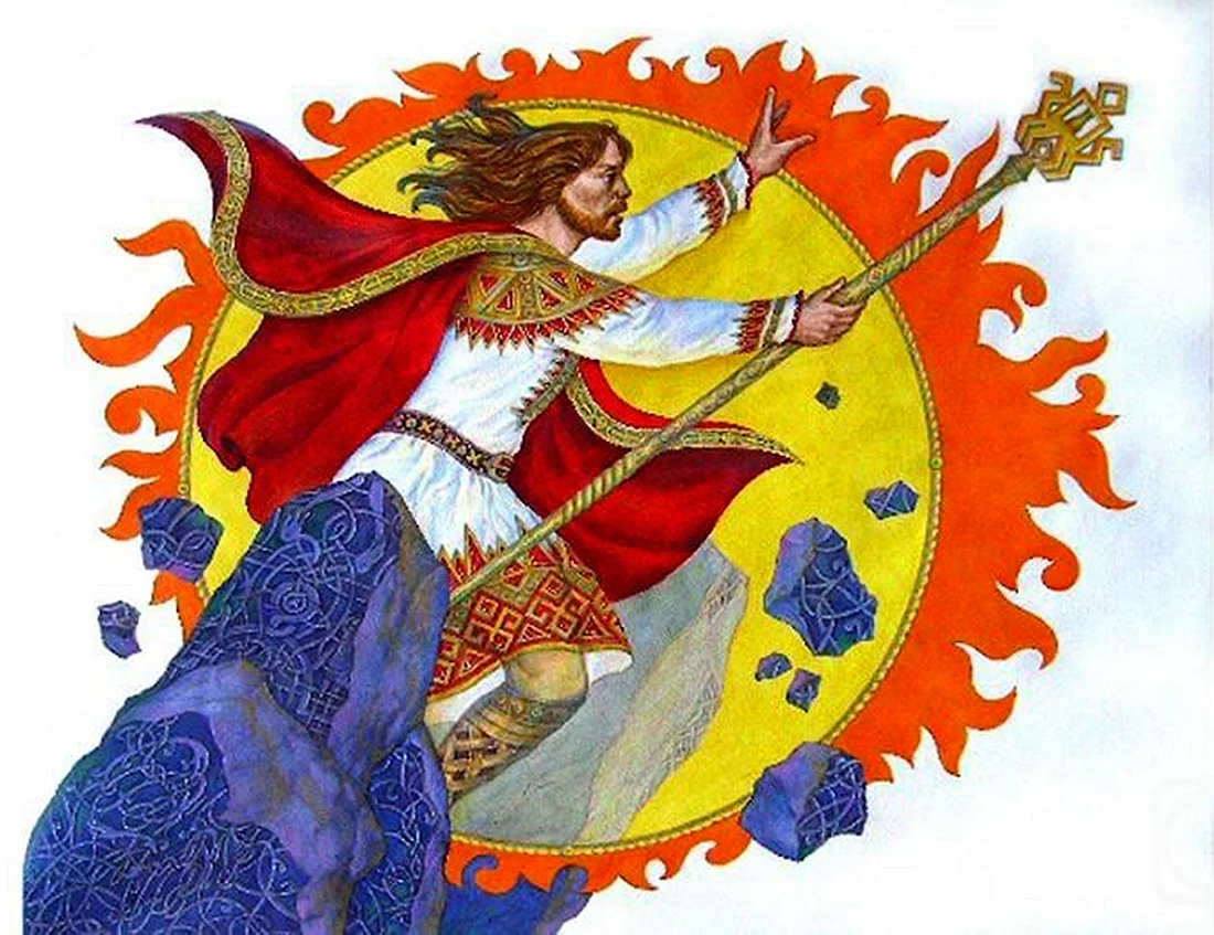 Даждьбог Славянский Бог