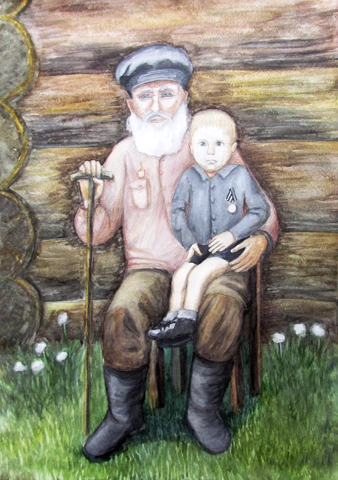 Дед картинка