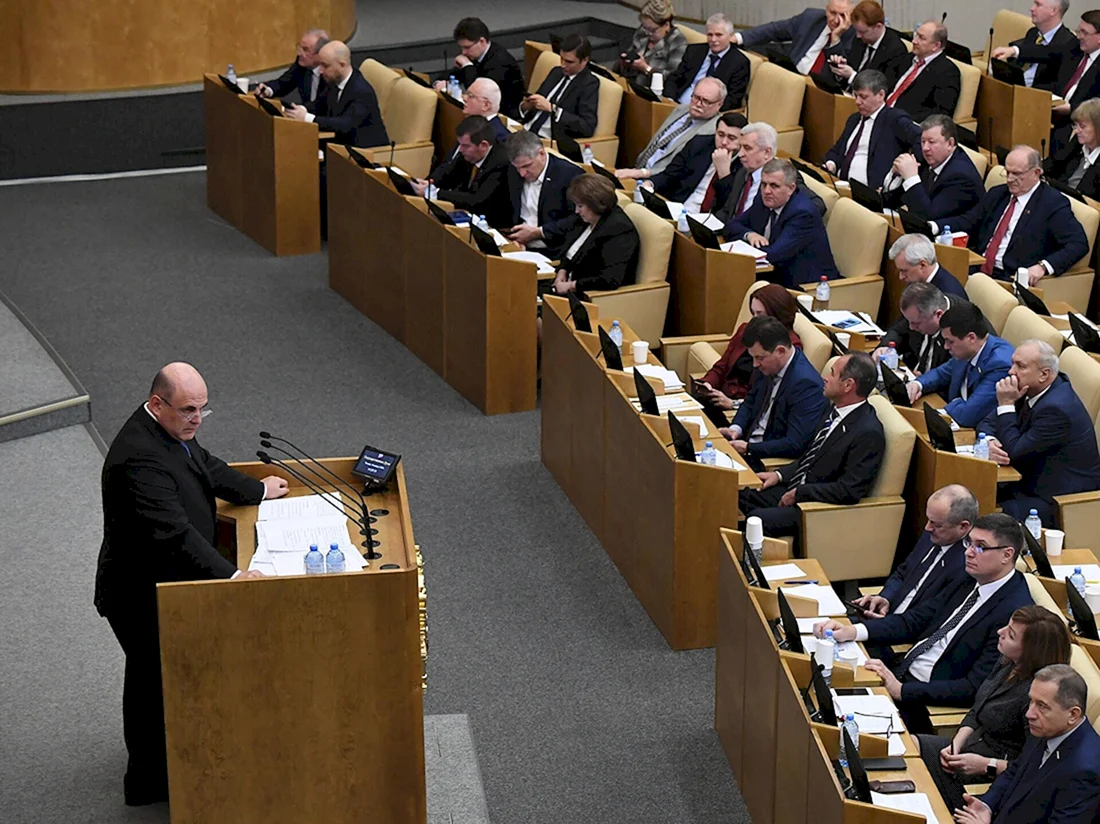 Депутаты государственной Думы Мишустин
