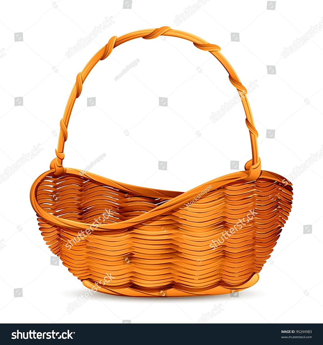 Дети с корзинкой