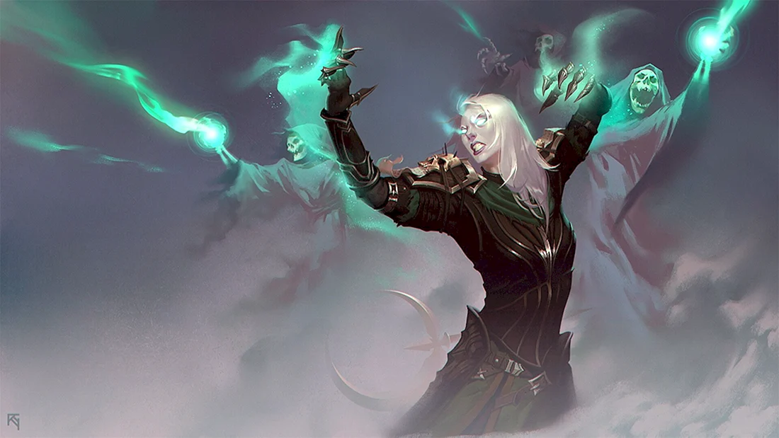 Diablo 3 некромант арт