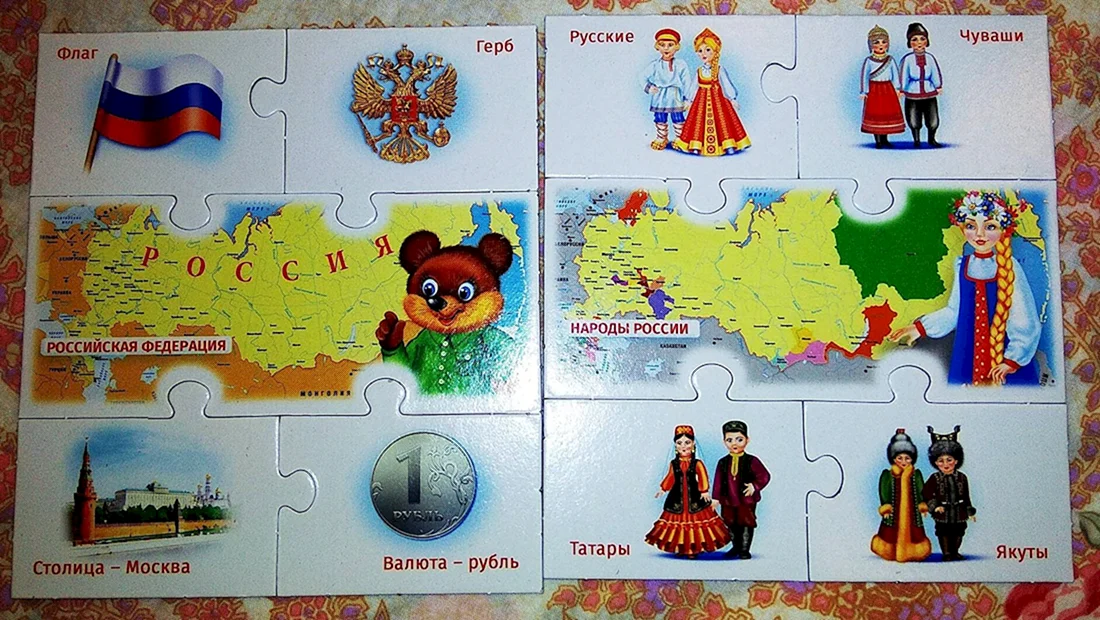 Дидактическая игра наша Родина