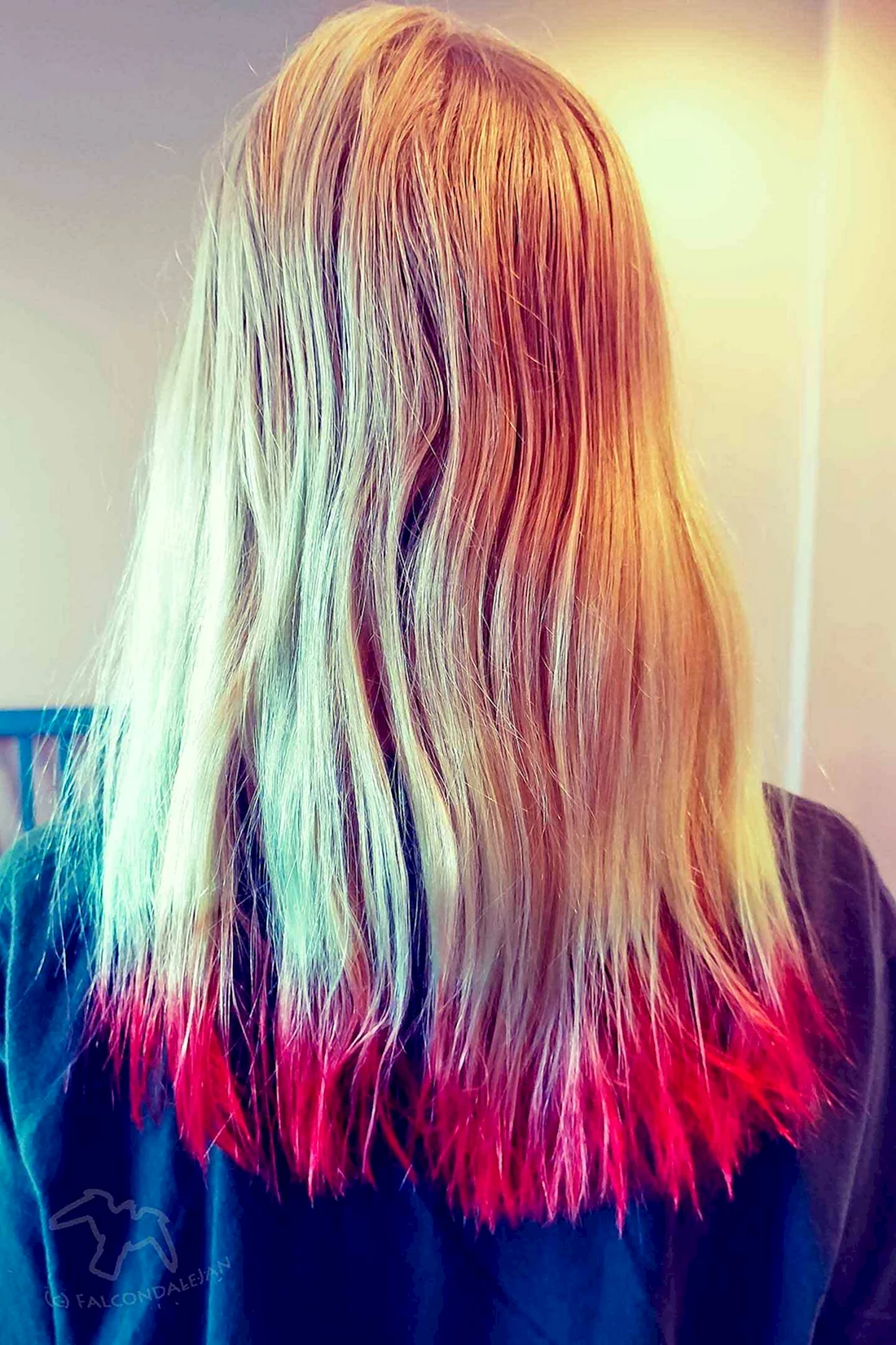 Dip Dye окрашивание волос