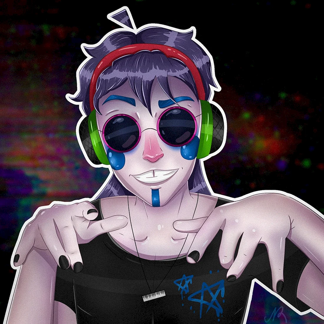 DJ man FNAF 9 хуманизация
