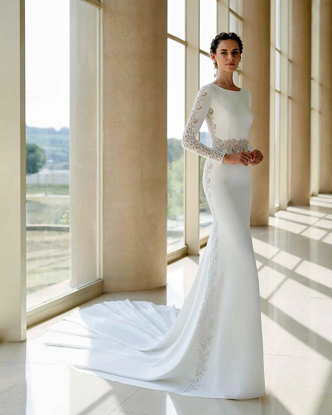 Длинные Свадебные платья Rosa Clara