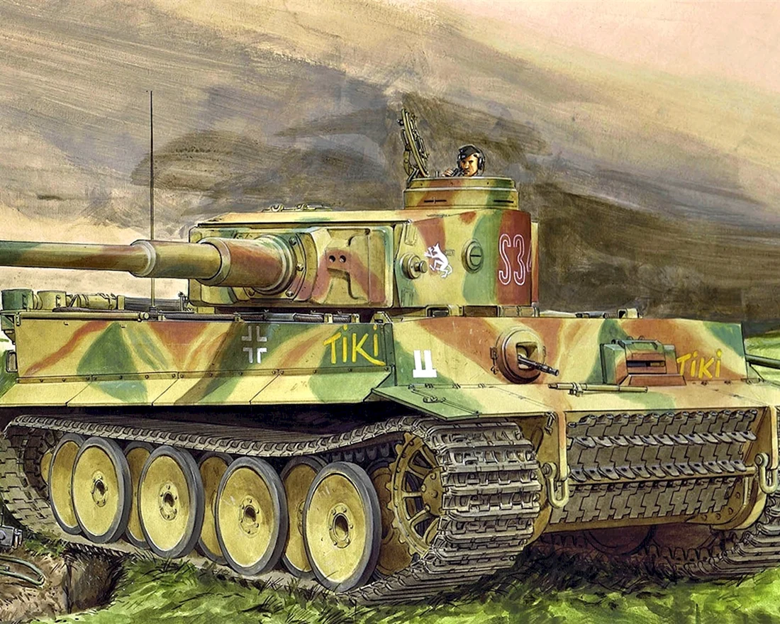 Dragon 6885 Tiger i early Tiki das Reich Kursk 1 35