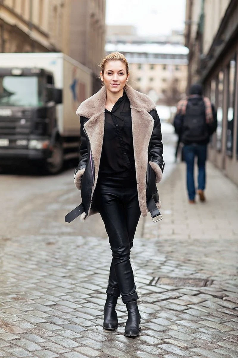 Дублёнка Fashion Street 2020