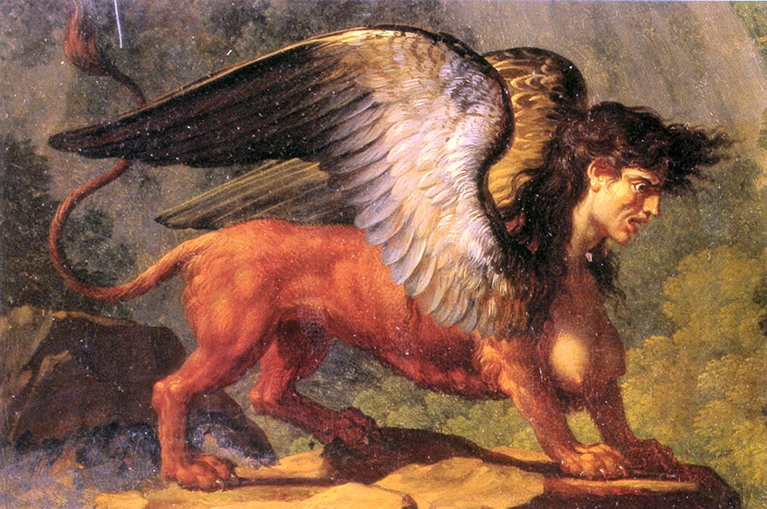 «Эдип и сфинкс» 1808 г.