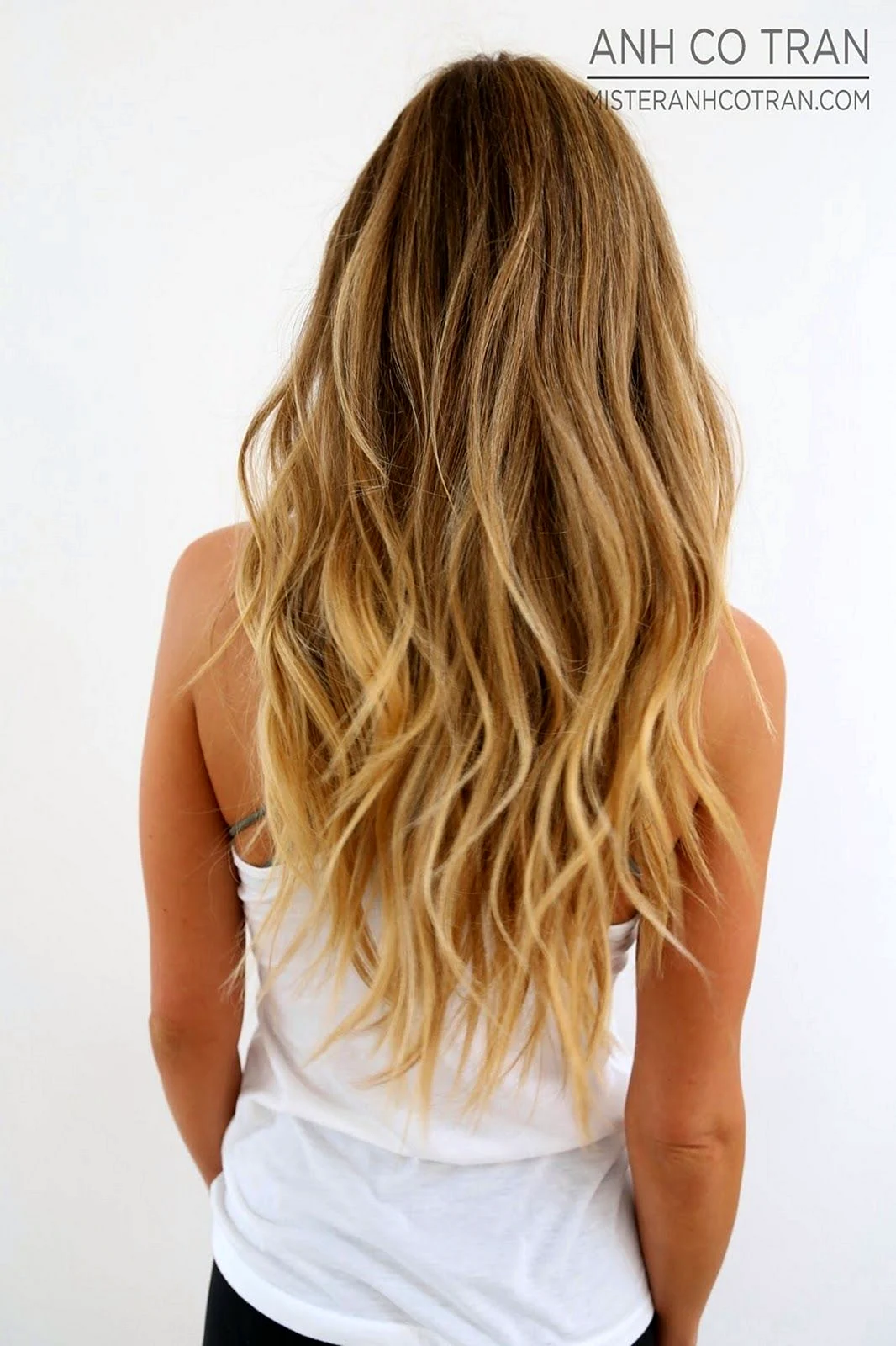 Эффект выгоревших волос
