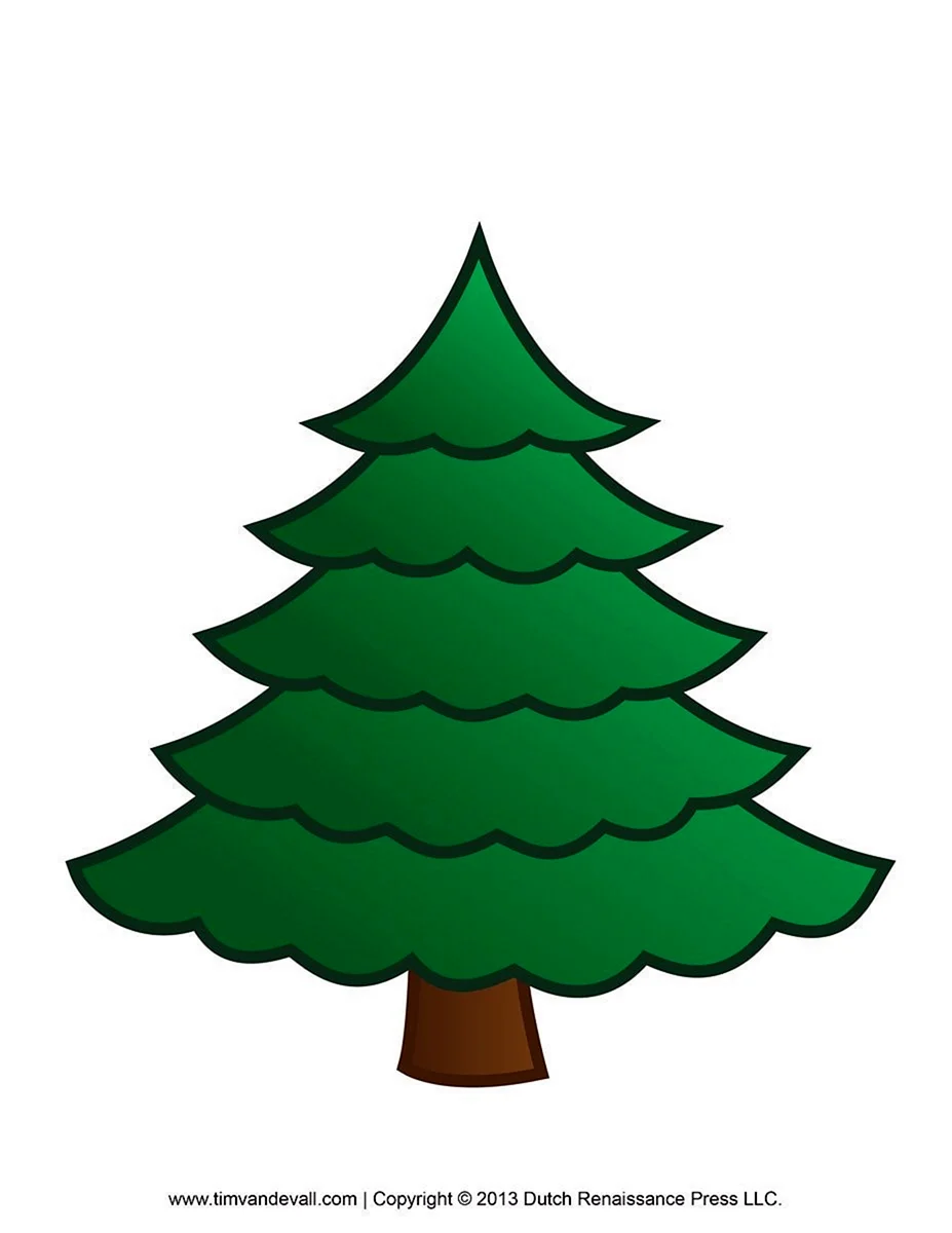 Елка рисунок