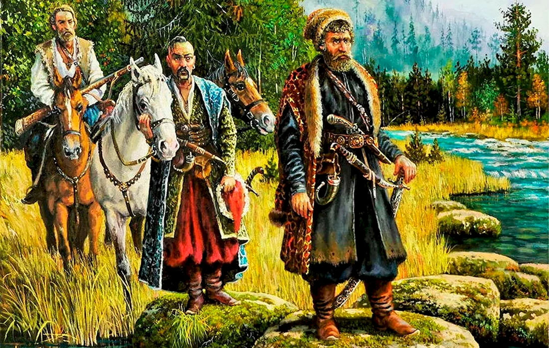 Ермак Тимофеевич казачий Атаман