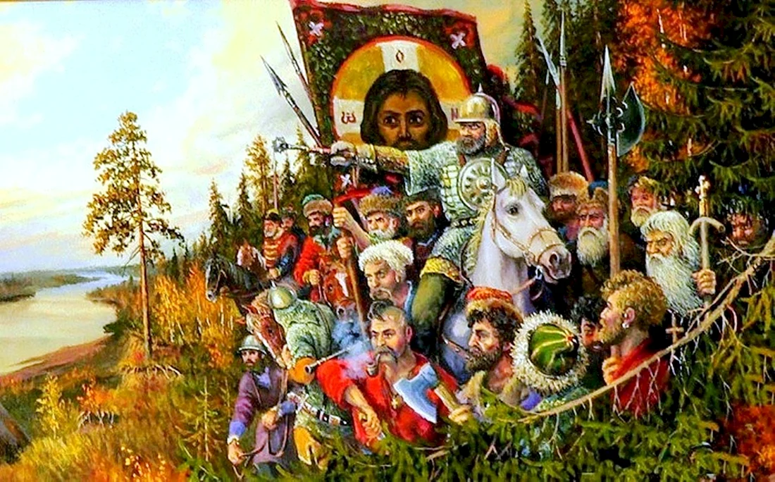 Ермак Тимофеевич казачий Атаман