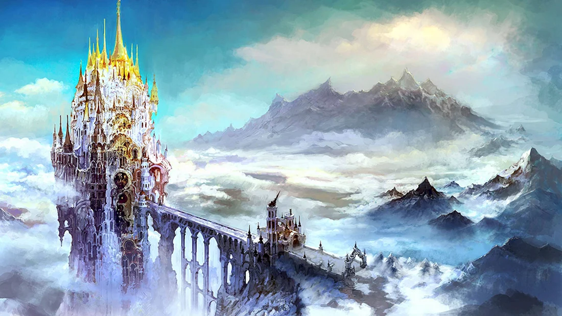 Final Fantasy 14 Heavensward замок