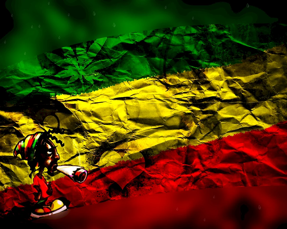 Флаг растафари