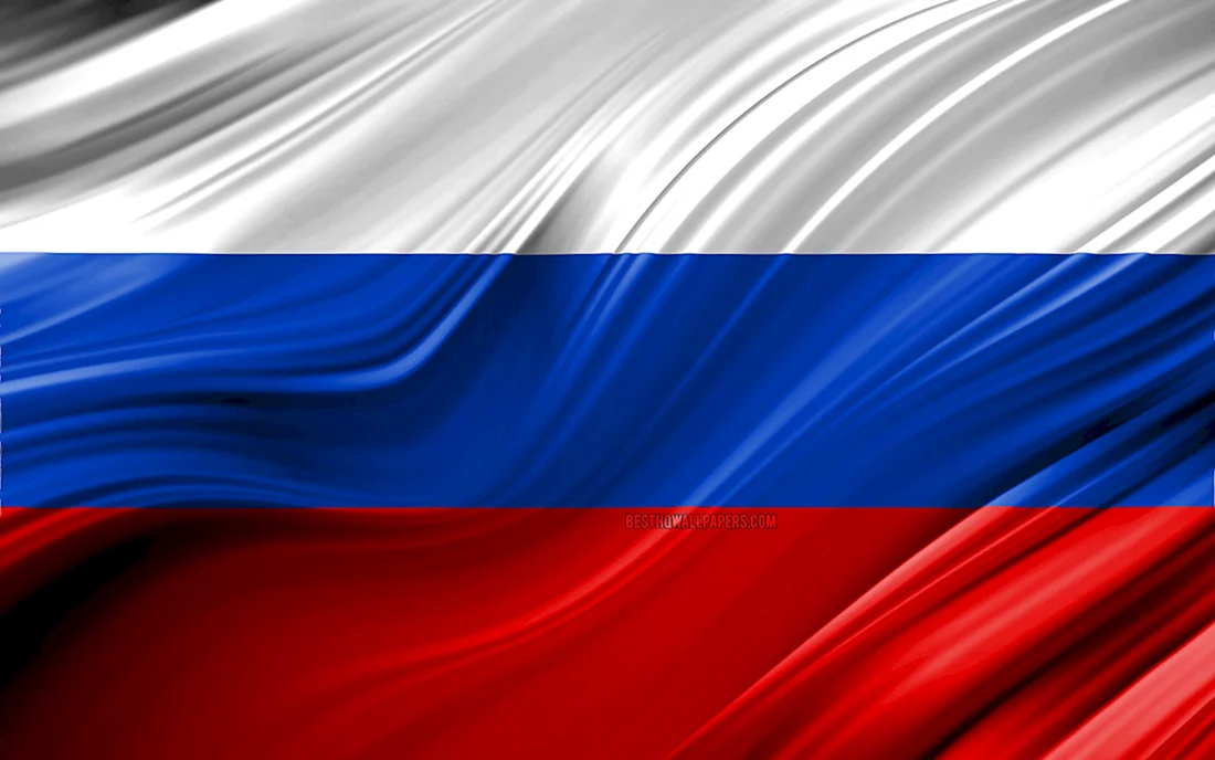 Флаг России 4к