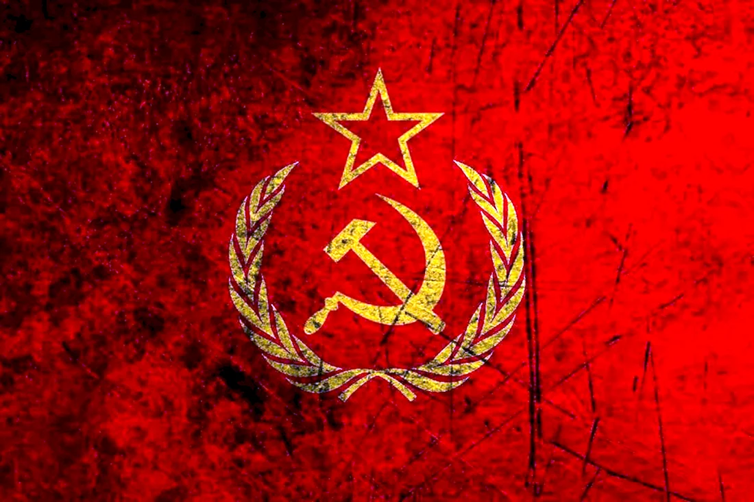 Флаг советского Союза