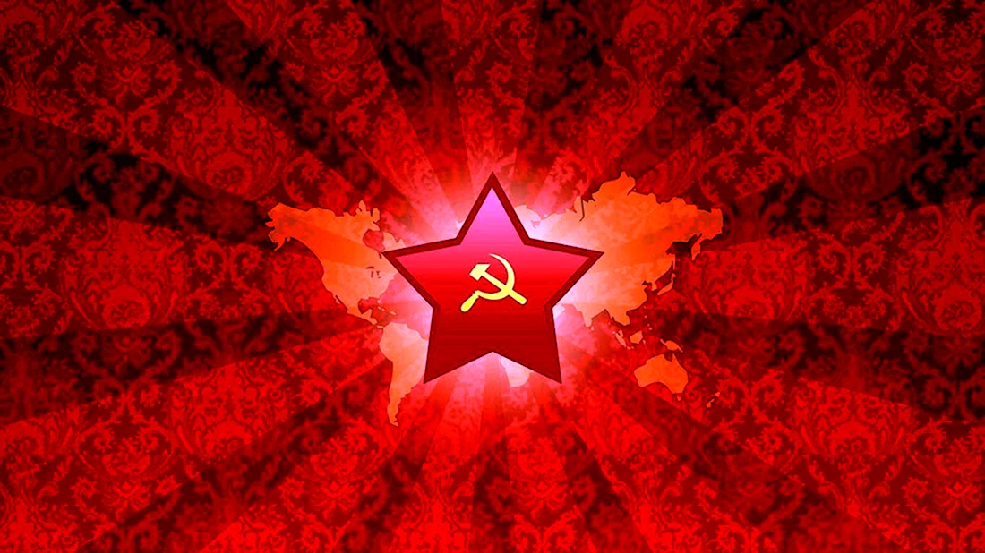 Флаг советского Союза