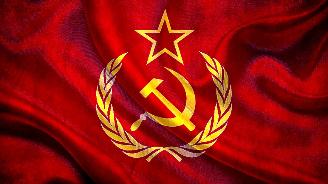 Флаг советского Союза