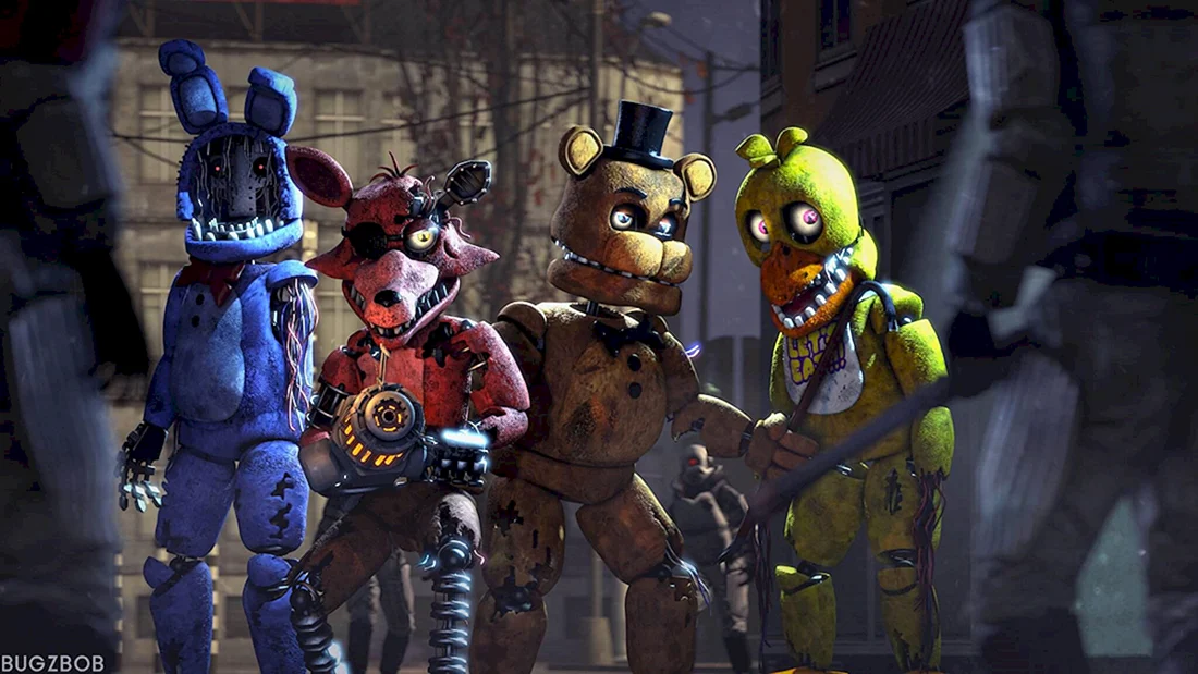 FNAF АНИМАТРОНИКИ