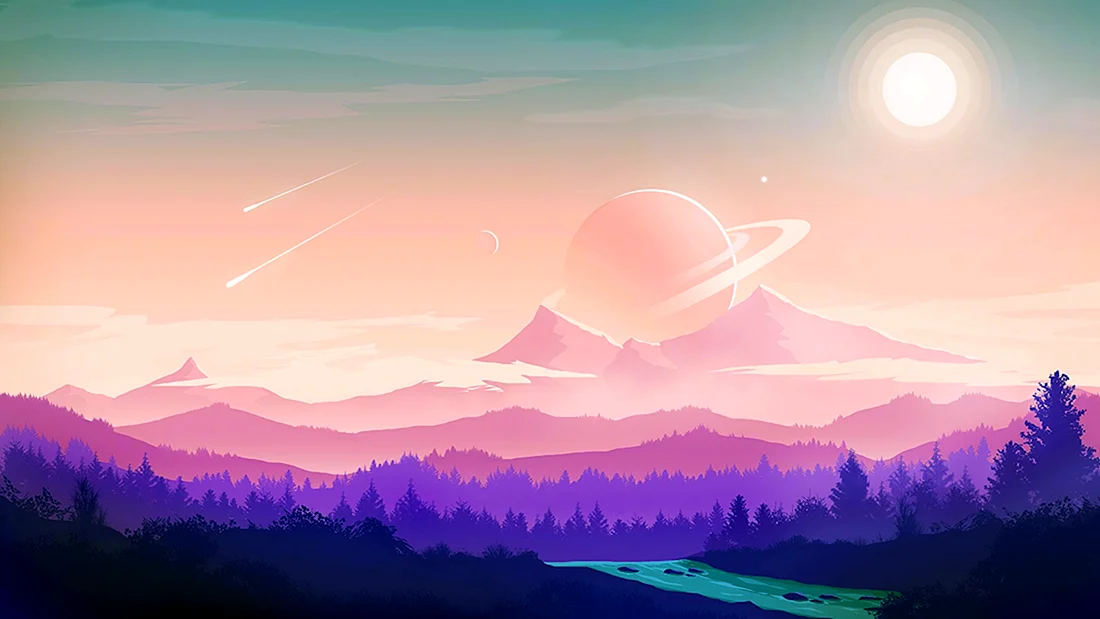 Фон Firewatch 4k