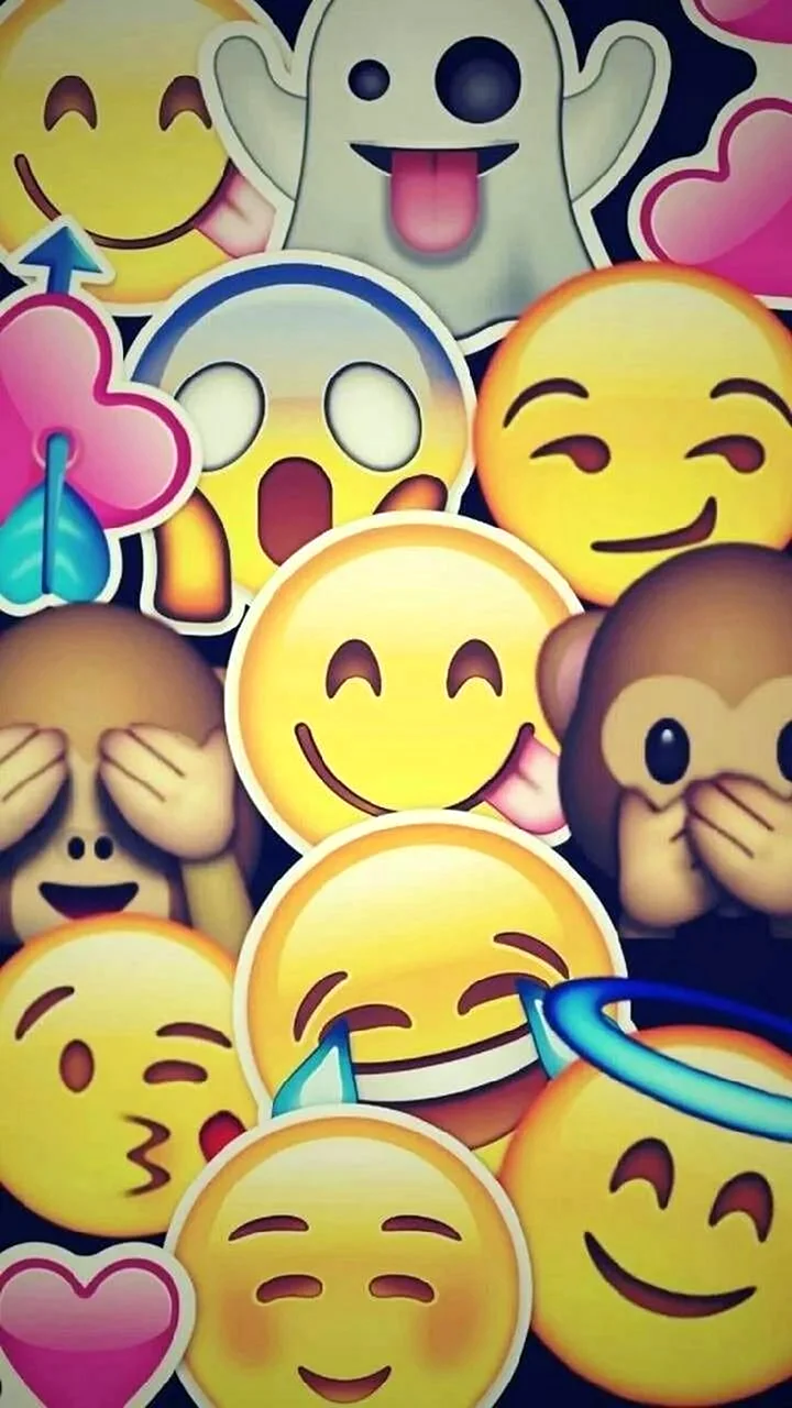 Фон смайлики