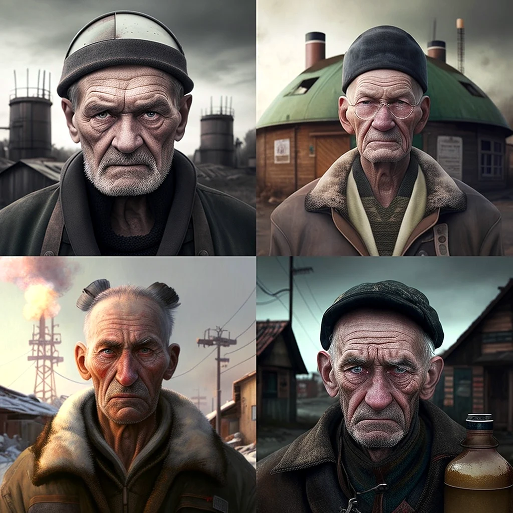 Фотографии из нейросети
