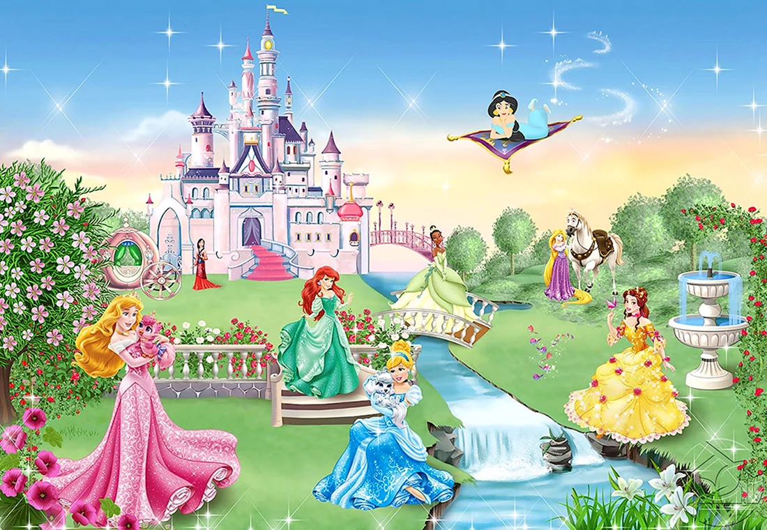 Фотообои Disney Princess Park