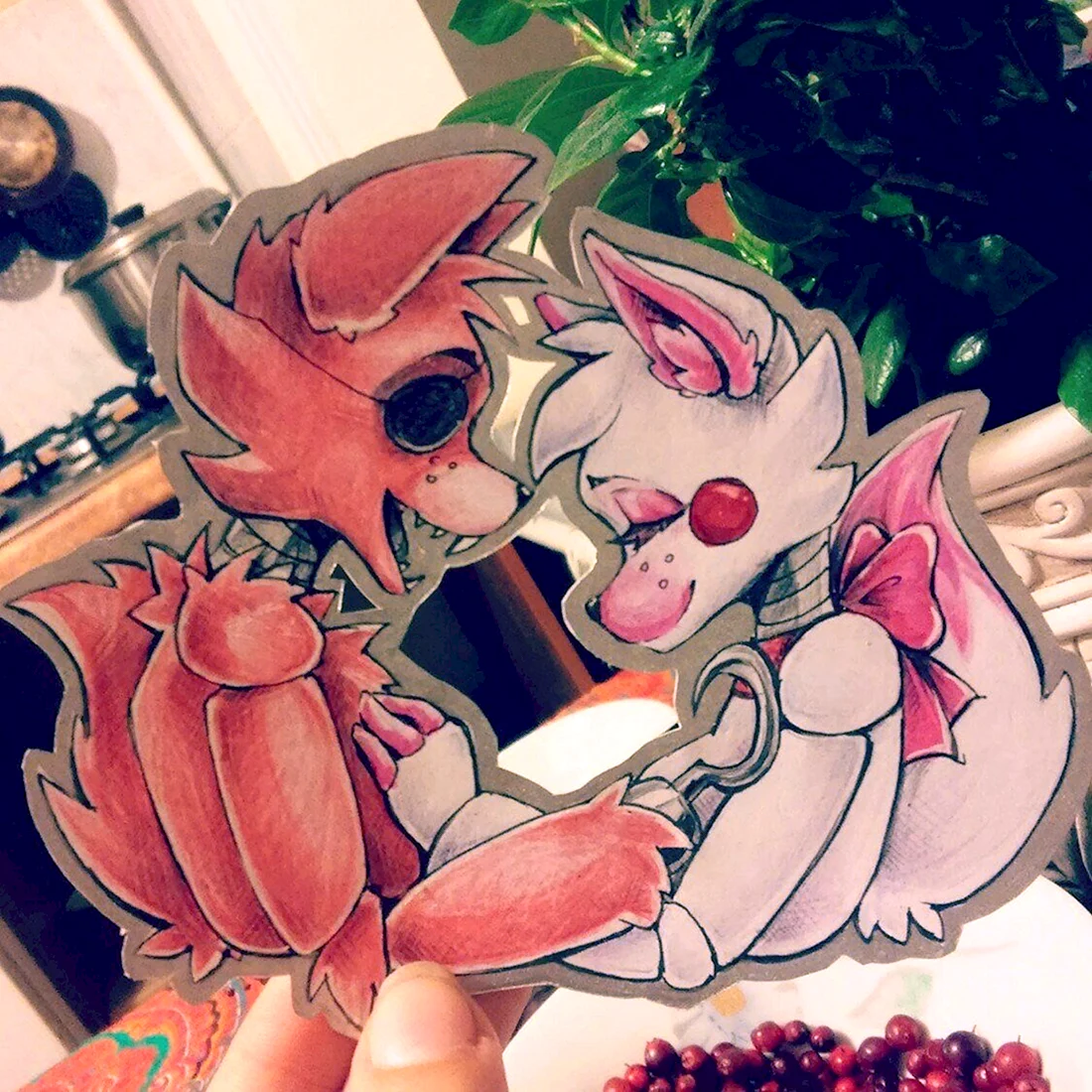 Foxy and Mangle