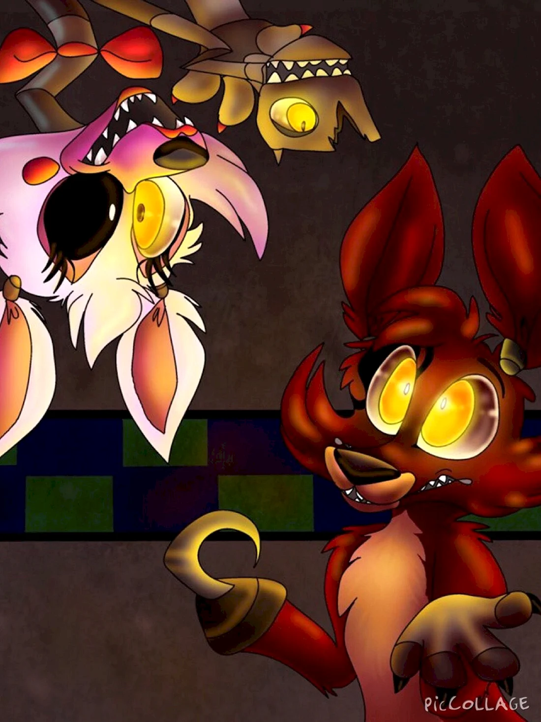 Foxy and Mangle