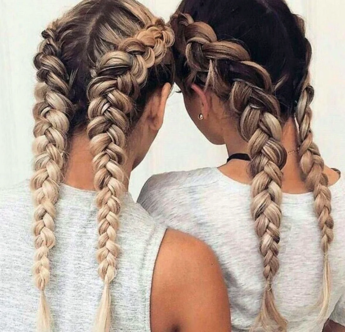 Французские косички Boxer-Braids