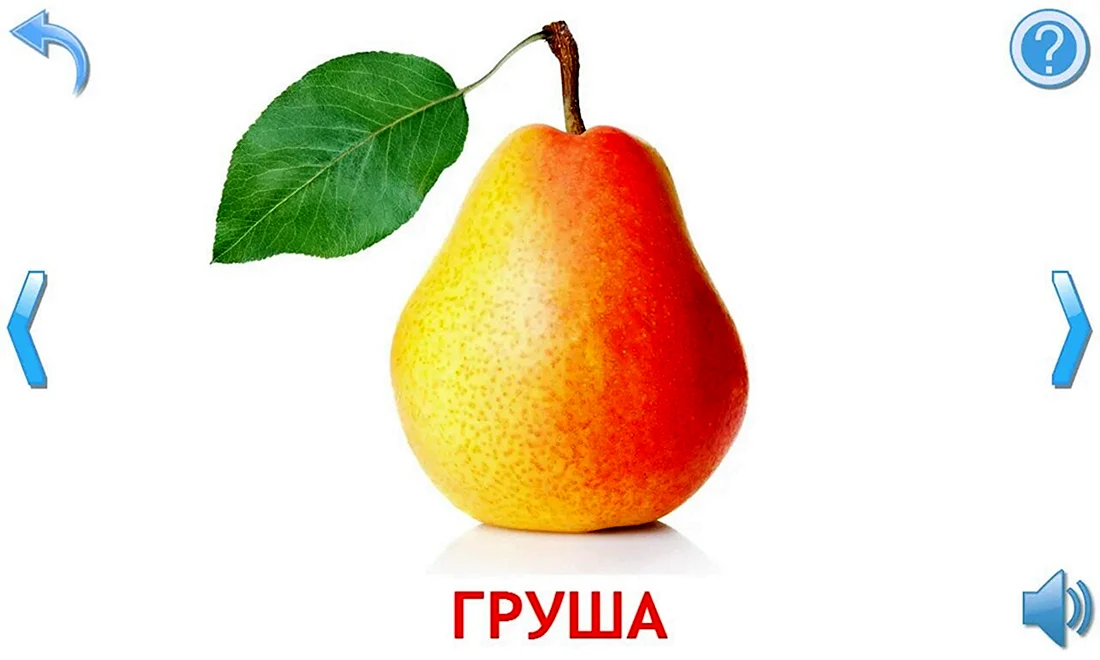 Фрукты для детского сада