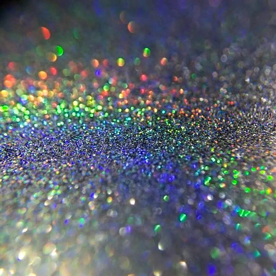 Глиттер Holographic Silver