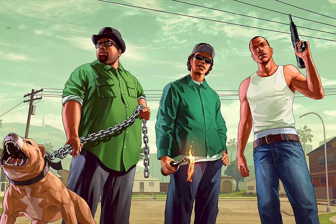 Скриншоты игры Grand Theft Auto: San Andreas – фото и картинки в хорошем качестве