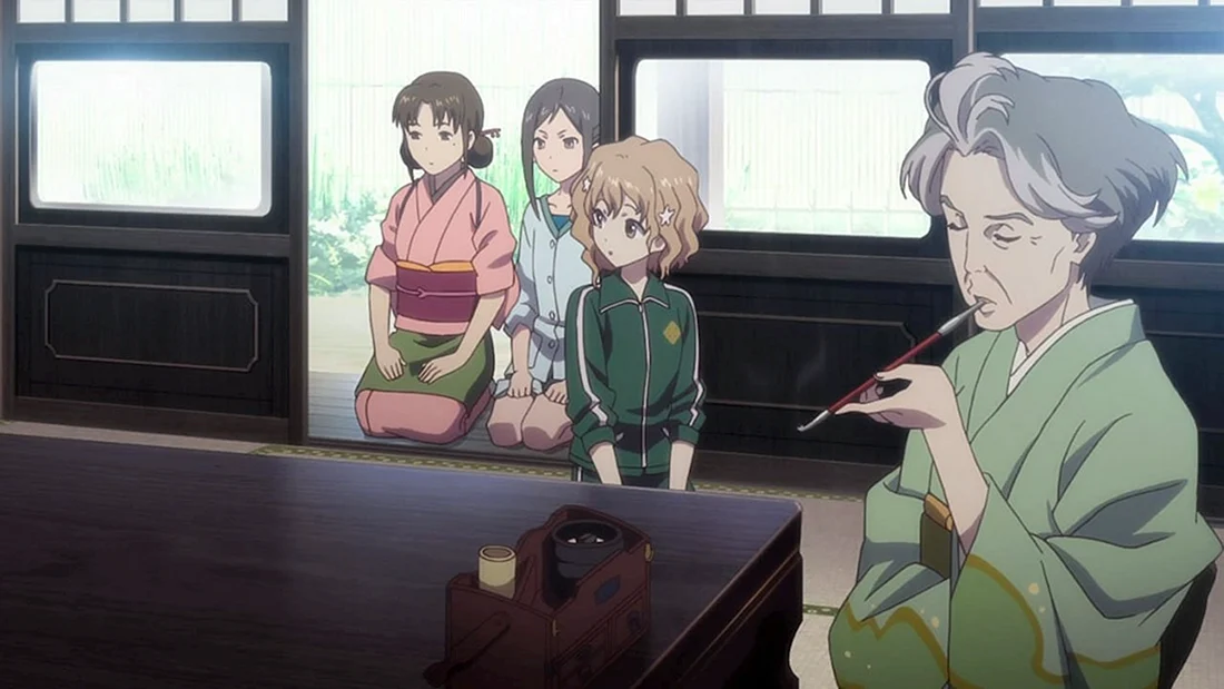 Hanasaku Iroha Юри