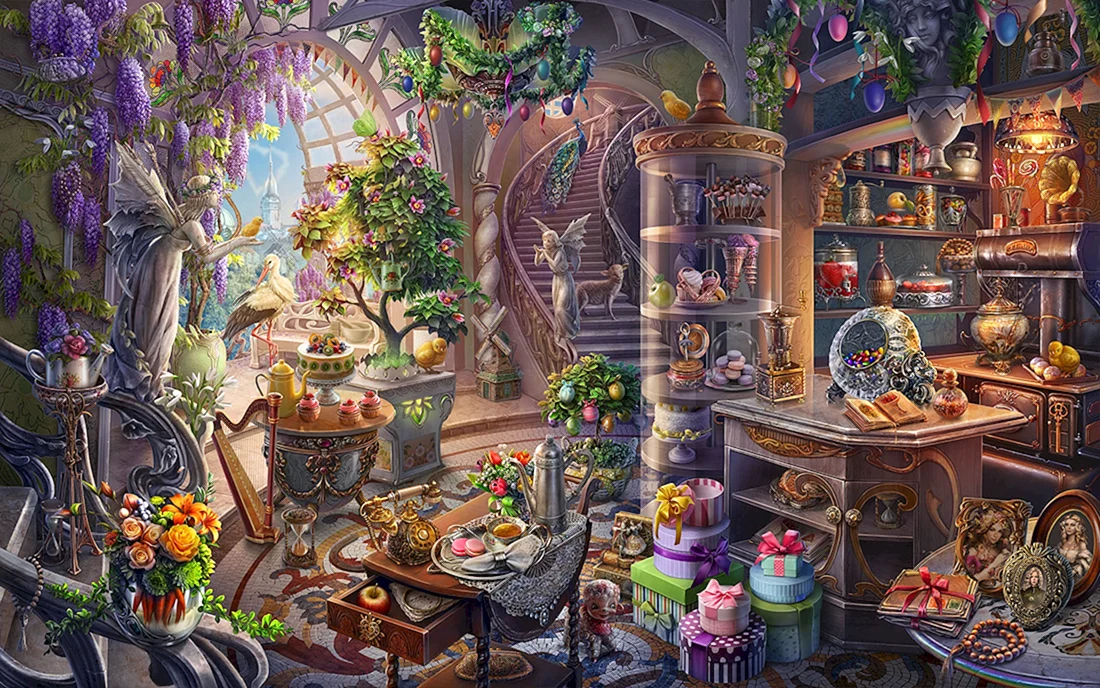 Hidden City оранжерея
